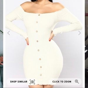 Jacklyn Off Shoulder Mini Dress